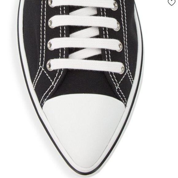 Prada Point-Toe Canvas Sneakers - gently worn - like new - Picture 5 of 9